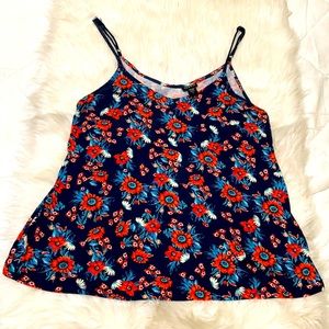 TORRID Floral Print Tank Top